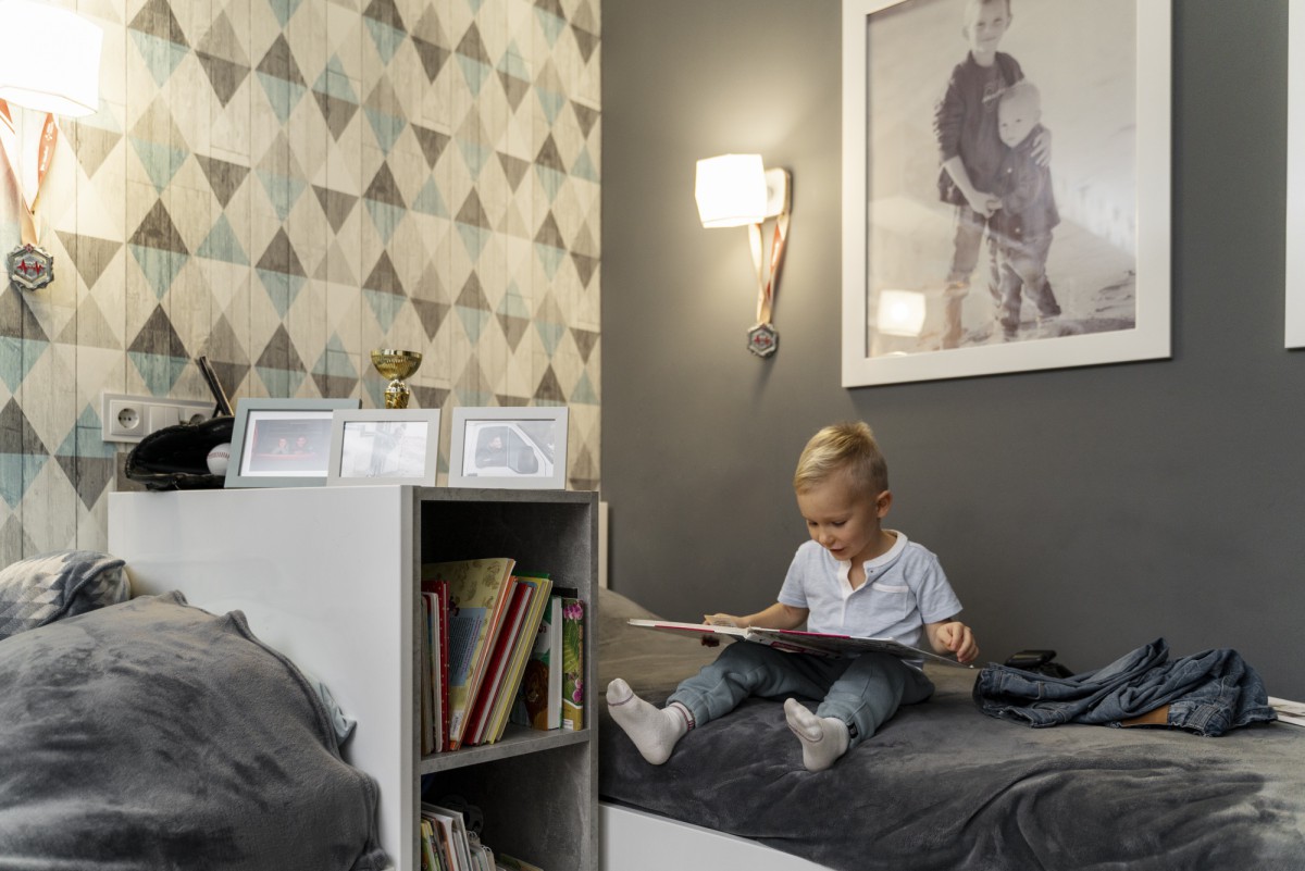 Детская в стиле хай-тек: современное решение для подростка