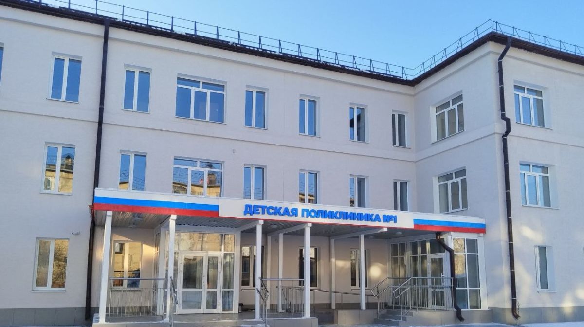 В Северодонецке начала работу обновленная детская поликлиника