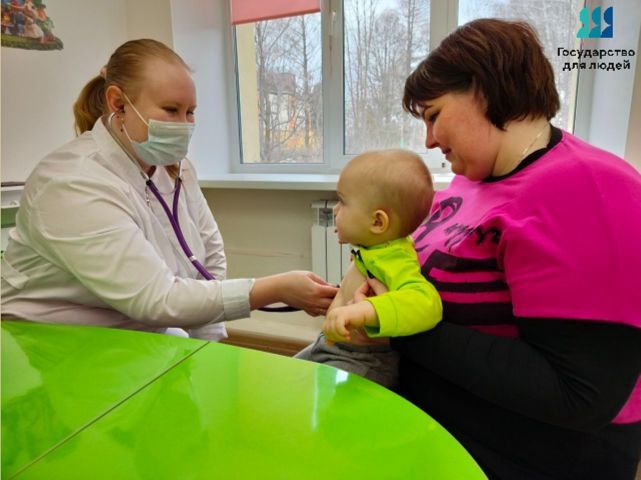 В поликлинике Сердобской больницы приступил к работе новый земский педиатр