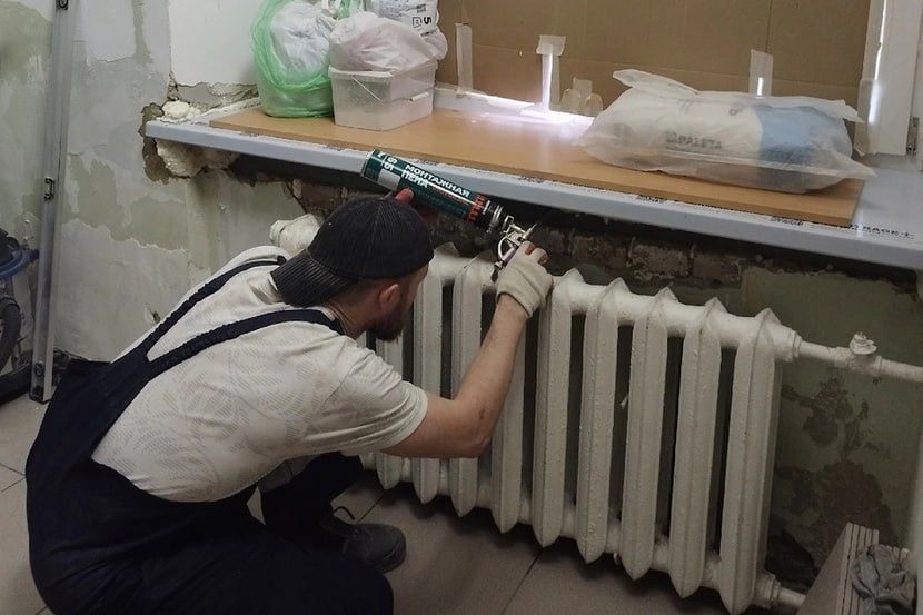 Областная организация многодетных семей «Радость» завершает ремонт в своём офисном помещении