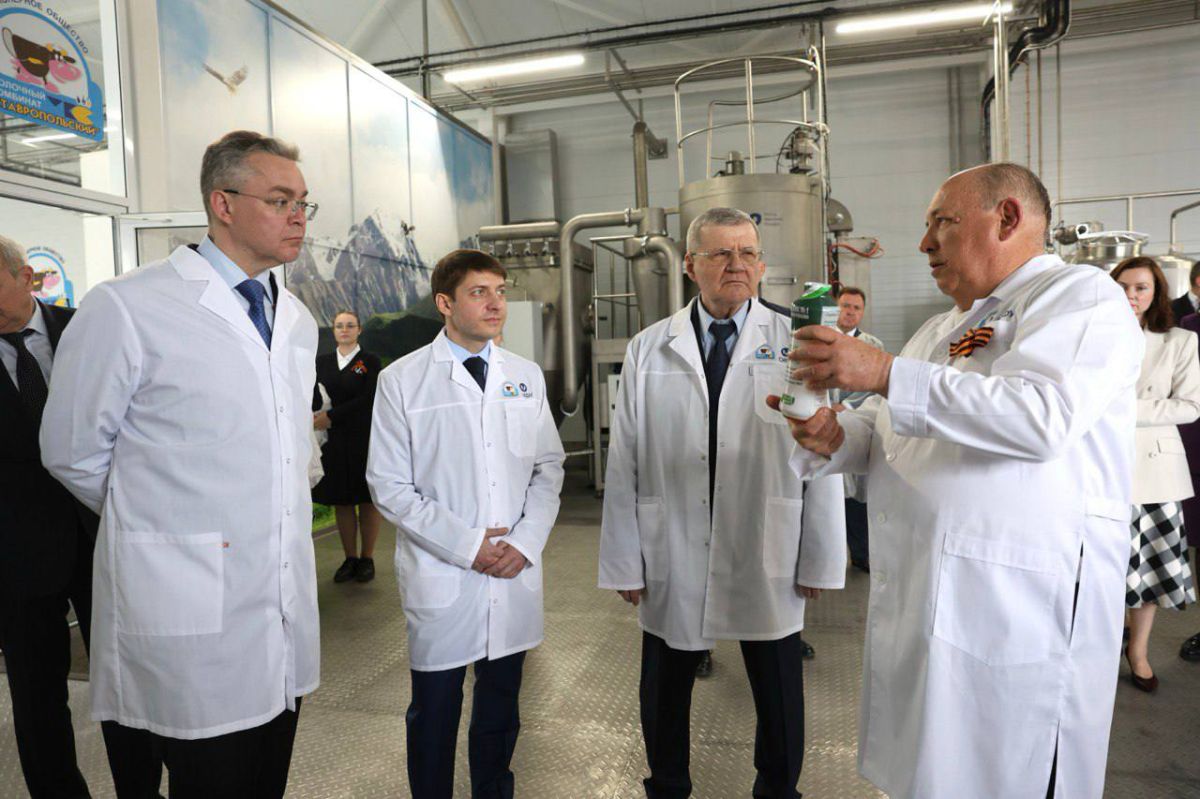 В Ставропольском крае открыли первое в России производство лактулозы
