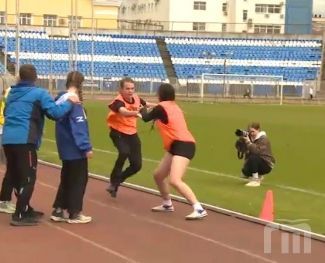 В Ярославле прошла эстафета, посвященная юбилею Победы