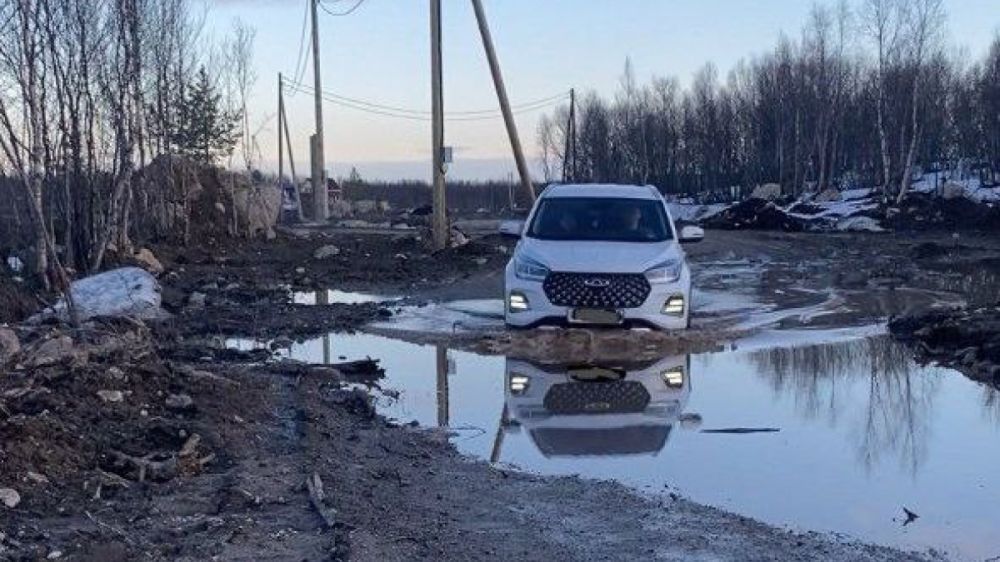 Многодетные семьи с улицы Родниковой в Мурманске вплавь добираются до дома