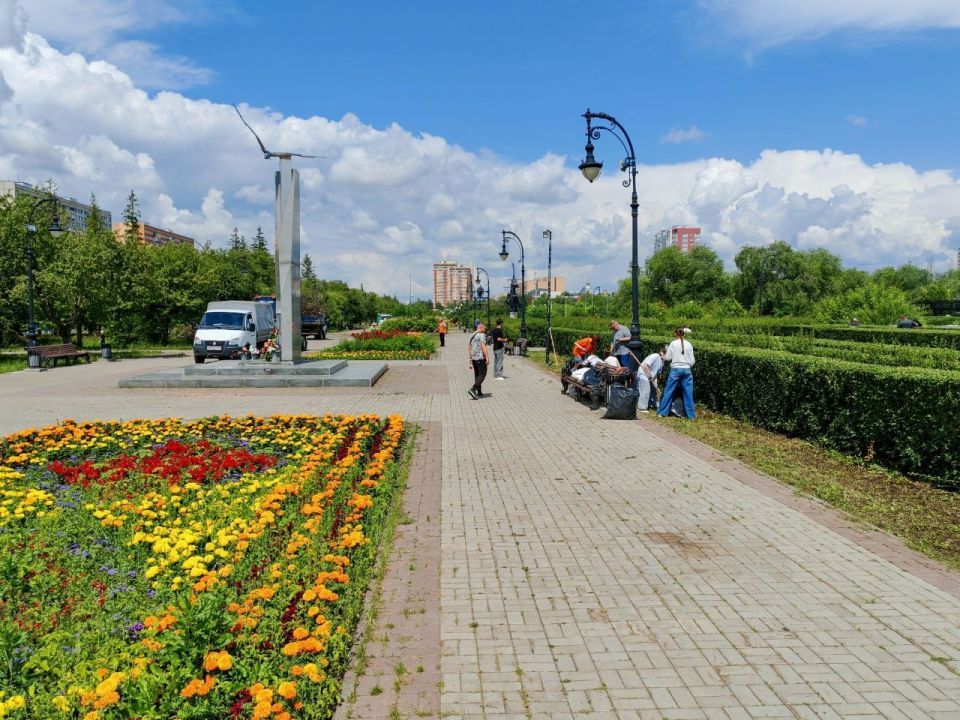 Тольяттинцы готовят сквер 32 квартала к гастро-фестивалю «Рыба моя»