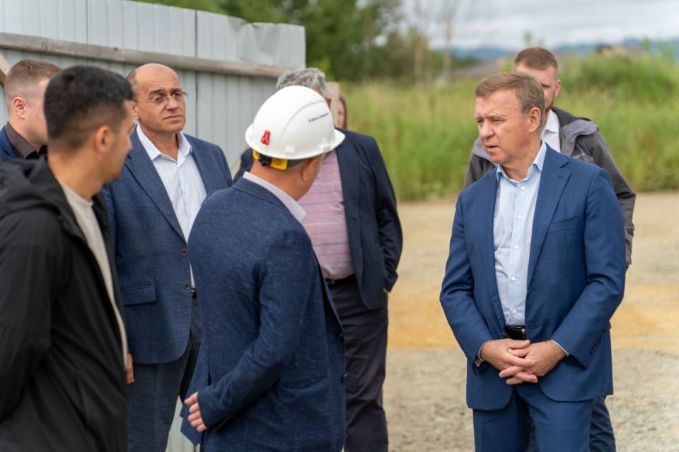 В Дальнем к участкам многодетных семей строят водопроводные сети