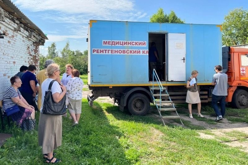 Автопоезд «Забота» оказал помощь жителям Жердевского округа