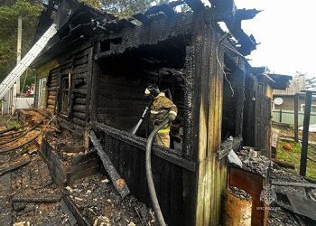 В Приамурье многодетную семью спасли из горевшего дома соседи