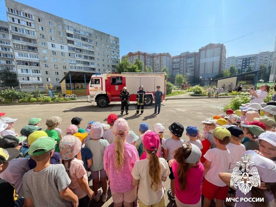 Воспитанники детского сада получили важные знания о пожарной безопасности!