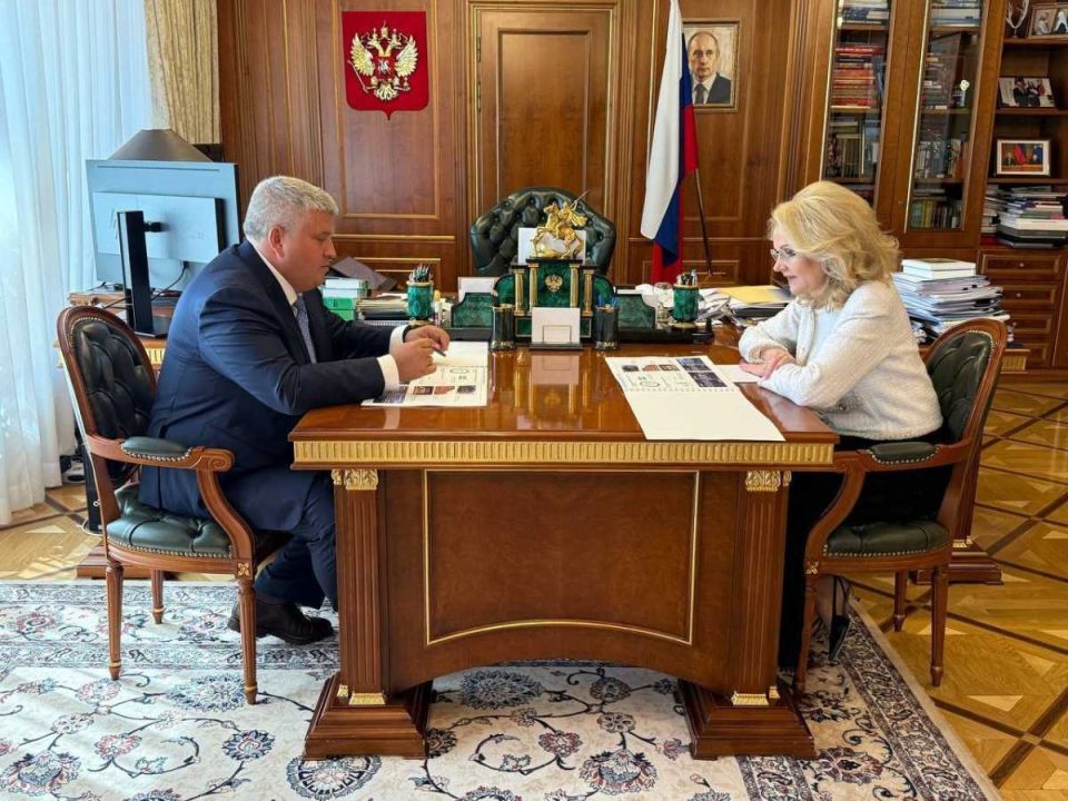 Александр Дронов сообщил Татьяне Голиковой о росте числа многодетных семей в Новгородской области