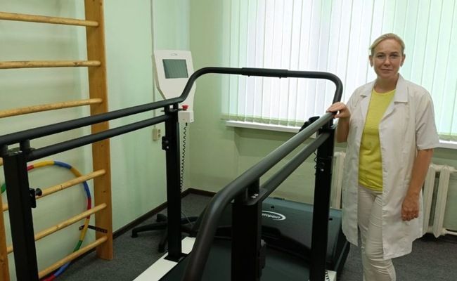 В дневной стационар городской детской поликлиники в Пензе начали поставлять реабилитационное оборудование