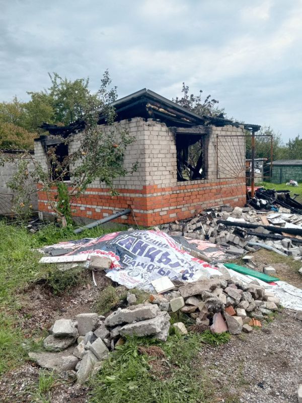 «Вся жизнь сгорела»: после пожара многодетная семья в Багратионовском районе лишилась дома