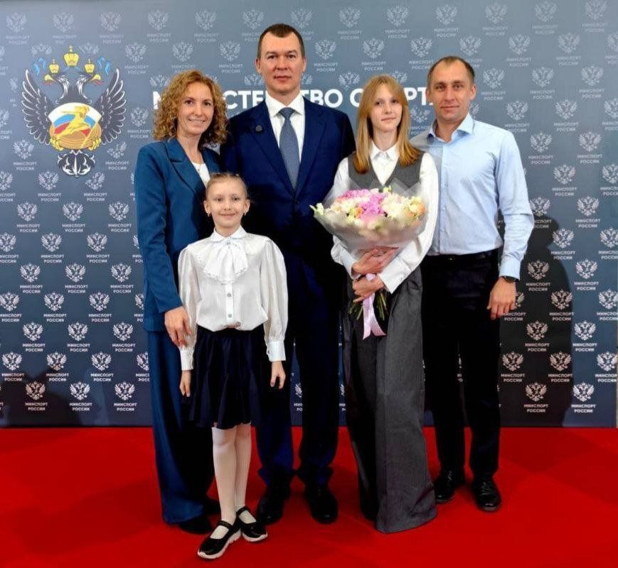 Семья Портновых из Череповца стала победителем конкурса «Самая спортивная семья России»