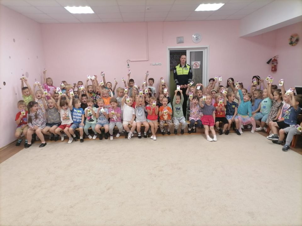 Профилактическая беседа была проведена с воспитанниками детского сада «Умка»