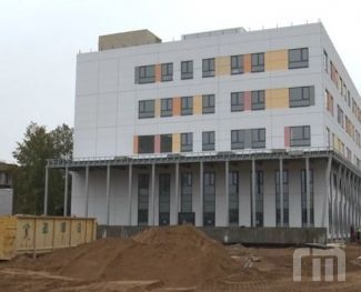 Новый стационарный корпус детской больницы готов на 80%