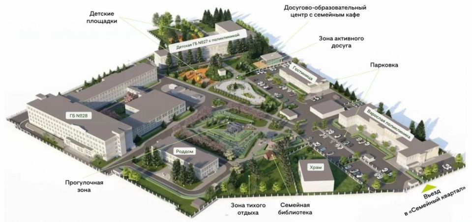 В Нижнем Новгороде построят медицинский "Семейный квартал"