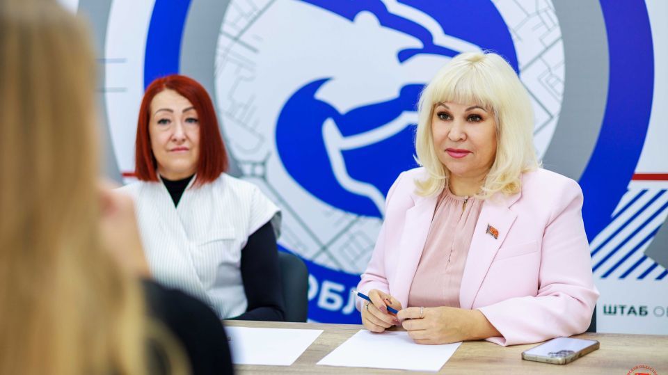 Виктория Голубева приняла участие во Всероссийском дне приема родителей дошкольников