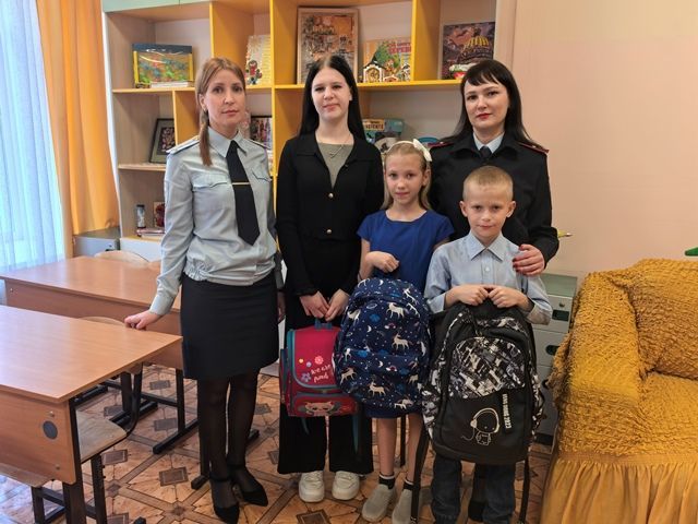 В Ульяновске полицейские оказали помощь семье с тремя детьми, попавшей в трудную жизненную ситуацию