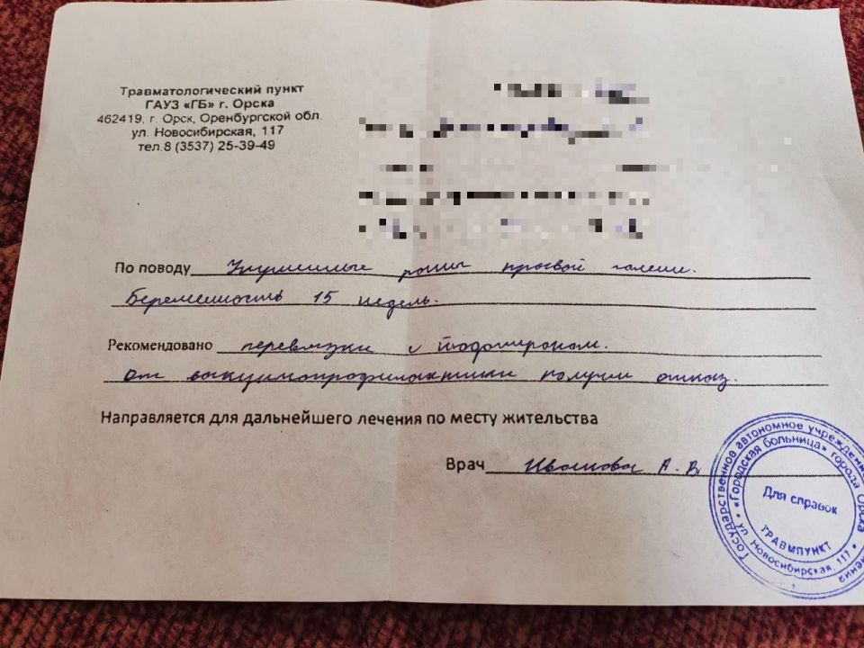 «Я отбилась, они убежали»: В Орске бездомная собака напала на беременную женщину