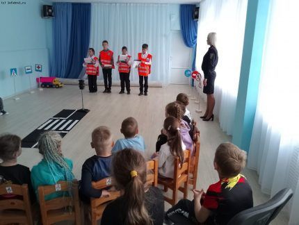 В Орле прошла профилактическая акция «Дети – детям о ПДД»