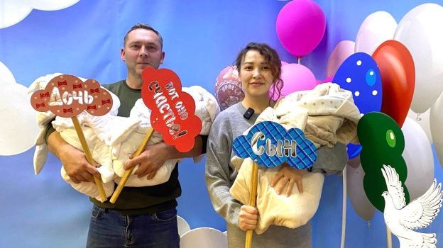 Счастье в кубе: многодетная семья из Лабытнанги пополнилась тройняшками