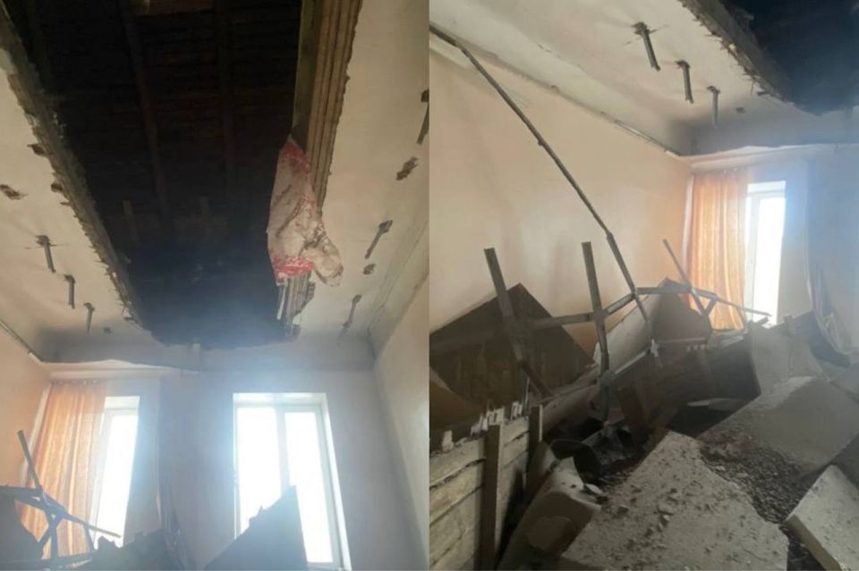 «Малыши плакали, грохот был очень сильным»: в Новосибирске в детской больнице рухнул потолок в палате