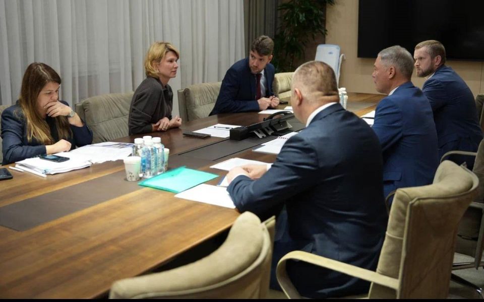 В Минсельхозе России состоялась встреча министра сельского хозяйства Оксаны Лут с зампредом правительства области Алексеем Сапроновым