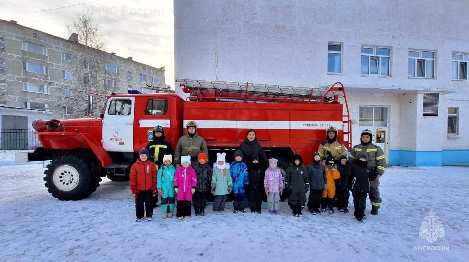В Надыме профилактическое мероприятие превратилось в увлекательное путешествие для воспитанников детского сада «Росинка»