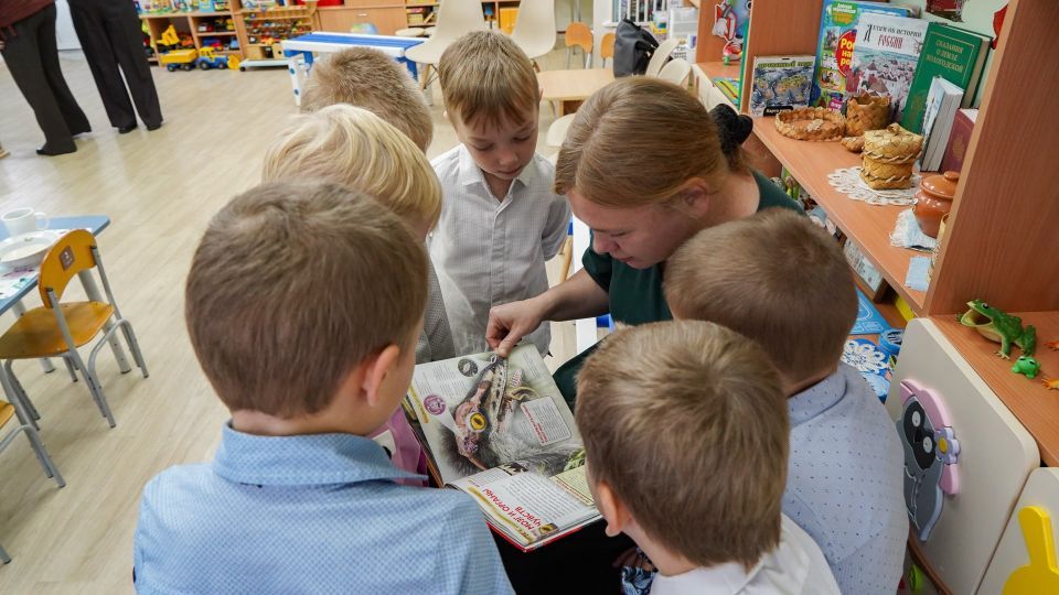 В детсадах Вологды проходит проект «Читающий детский сад»
