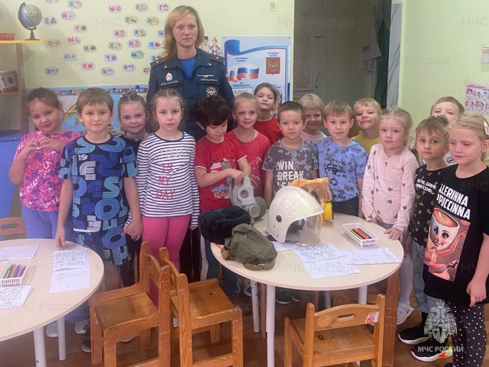 Обучение детей навыкам пожарной безопасности – работа сотрудников МЧС России!