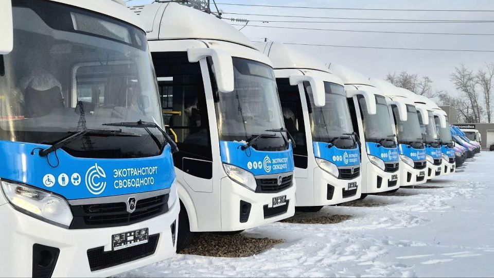 Новые автобусы на эко-топливе стали появляться в регионе