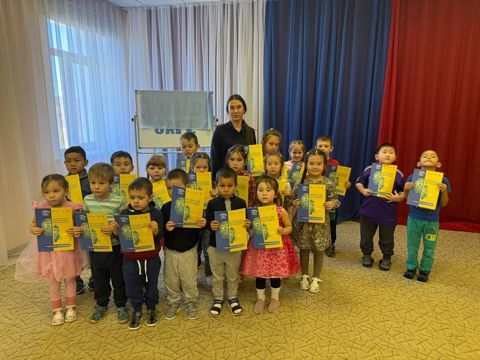 Сотрудник региональной Госавтоинспекции провела урок безопасности в детском саду «Алтынсай» с. Шебалино