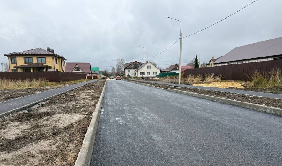 В Гусь-Хрустальном завершают строительство инфраструктуры для многодетных семей