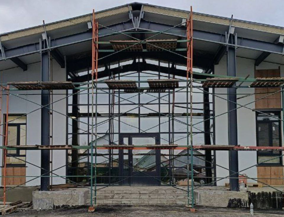 В Земетчино строительство семейного МФЦ вышло на финишный этап