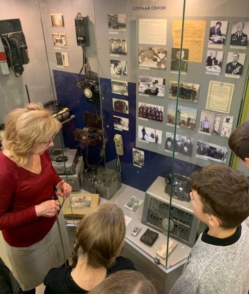 В преддверии Всероссийского дня правовой помощи детям воспитанники детского дома познакомились с историей МВД