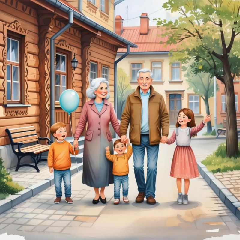 В Рязанской области планируют ввести меры поддержки многовнуковых бабушек и дедушек