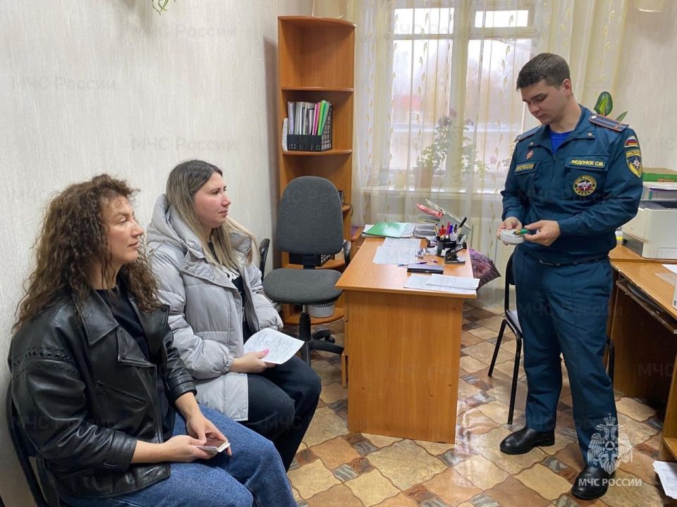 В Пучежском муниципальном районе многодетные семьи получили автономные пожарные извещатели