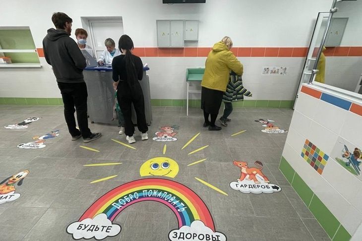 В Волгограде капитально отремонтировали детскую поликлинику №6