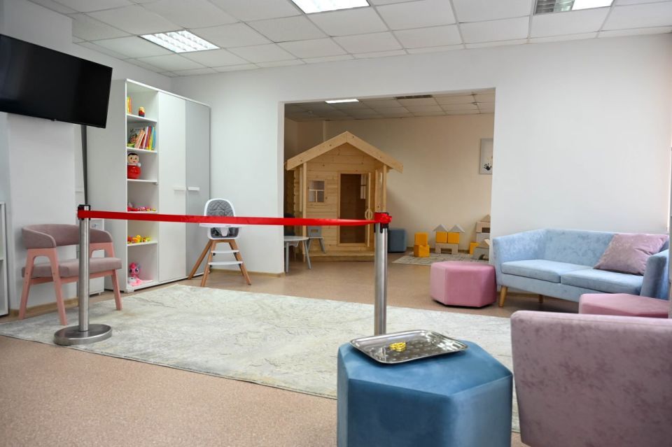 В ПГУ открыли комнату матери и ребенка для студенческих семей