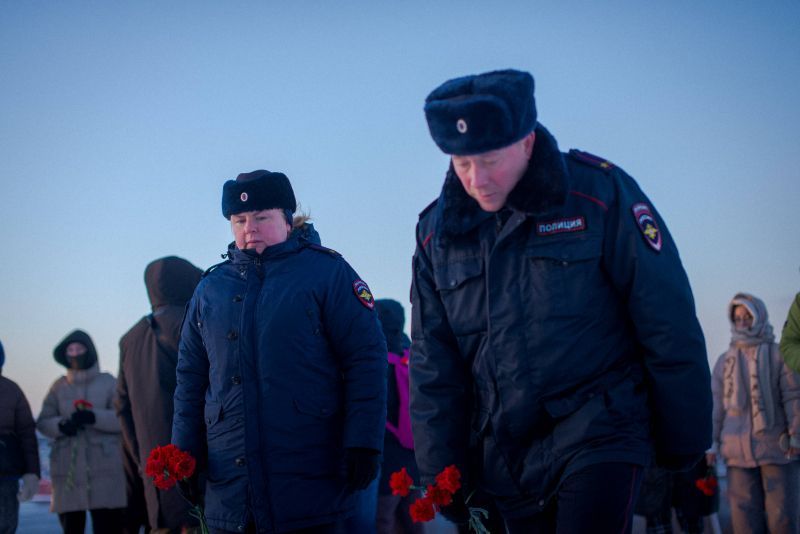 В Мурманской области полицейские и школьники приняли участие в памятных мероприятиях, посвященных памяти о подвигах партизан
