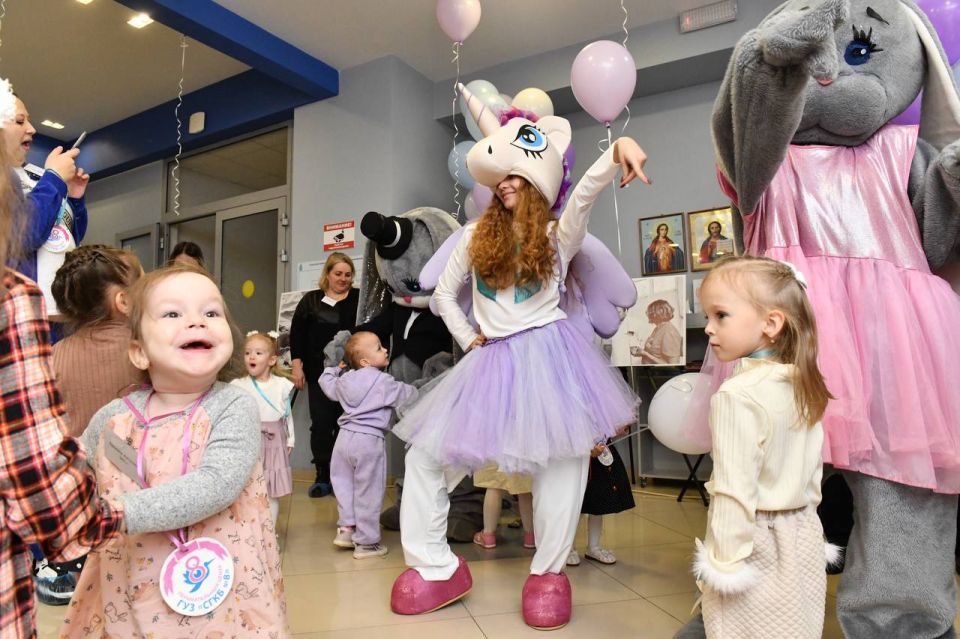 «Белые лепестки» отметили свой праздник в перинатальном центре городской больницы № 8