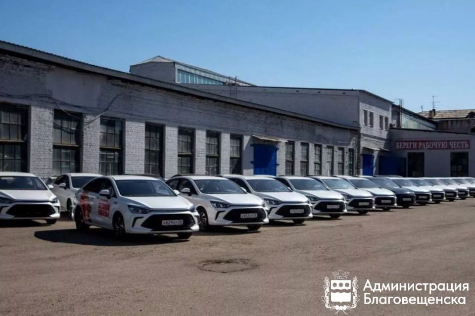 Эко-такси: благовещенские муниципальные автомобили перевели на газовое топливо