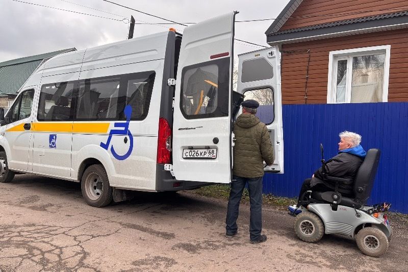 Более тысячи тамбовчан воспользовались социальным такси в 2025 году