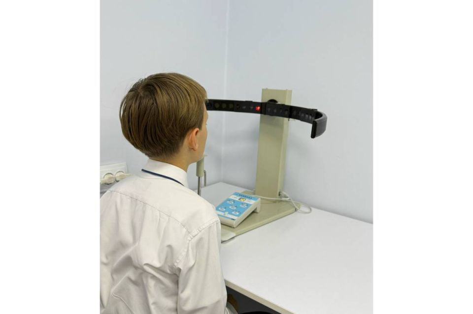 Ортоптический кабинет Череповецкой детской поликлиники №1 пополнился новым оборудованием