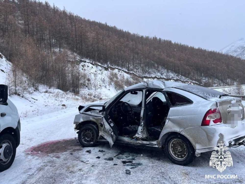 Страшная авария в Туве чуть не унесла жизнь 3 человек