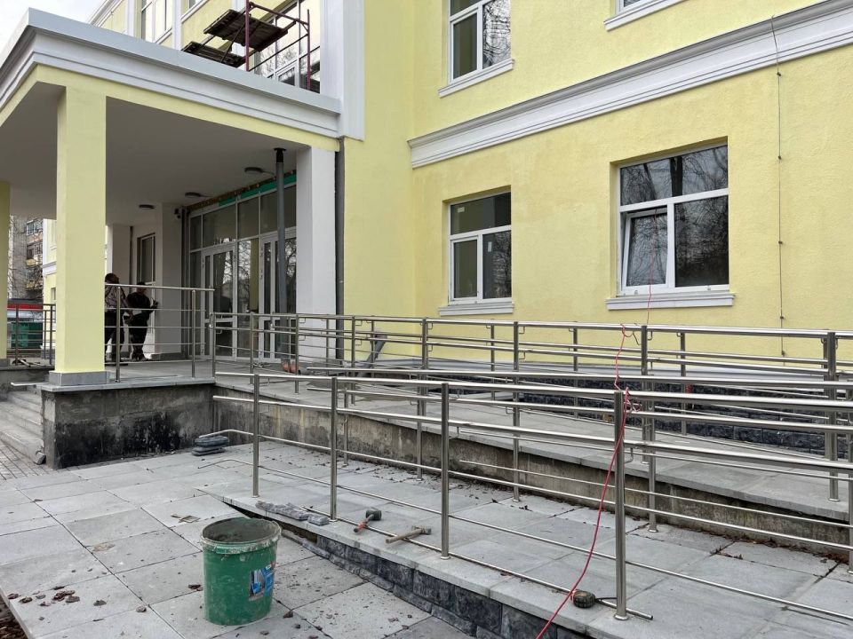 Детская поликлиника в Кольчугино готова на 95%