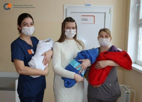 Один случай на 200 миллионов: в Благовещенске родилась редчайшая тройня