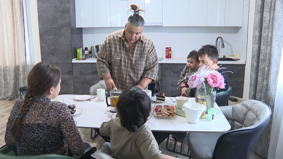 Многодетная семья в Чите улучшила жилищные условия благодаря господдержке