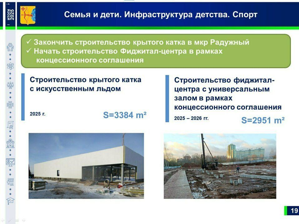 Новые спортивные объекты строятся с учетом пожеланий семей Кировской области
