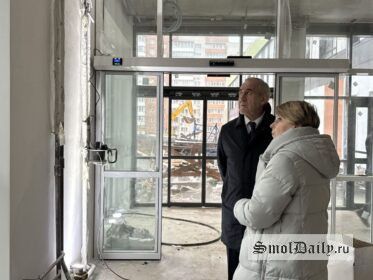 «Как в лучших клиниках Москвы»: новый корпус детской больницы в Смоленске построен на 75% — Неверов проверил ход работ
