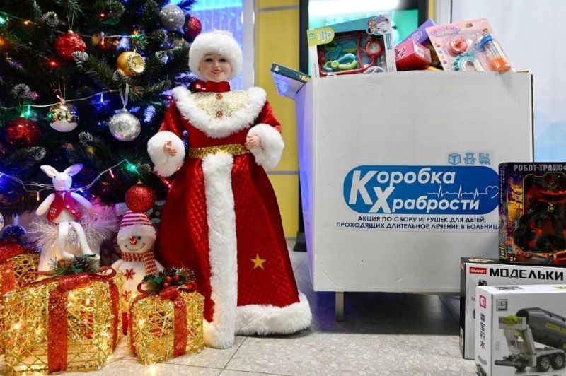 В Тамбовской области завершилась благотворительная акция «Коробка храбрости»